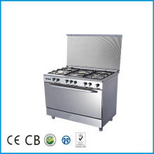Free Standing 5 Burner Gas Range Cooker Stove with Oven